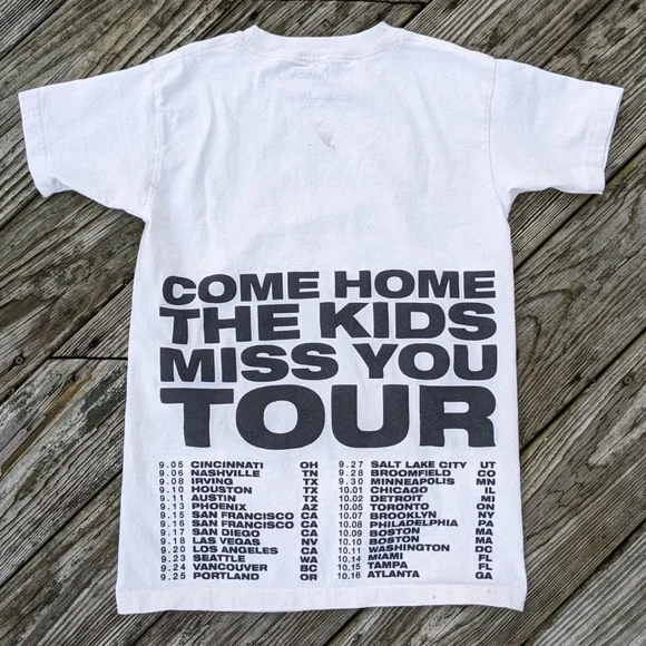 Jack Harlow Come Home the Kids Miss You Tour Shirt - Rare